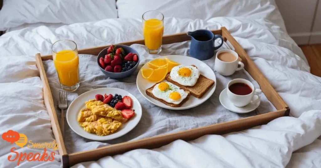 breakfast in bed