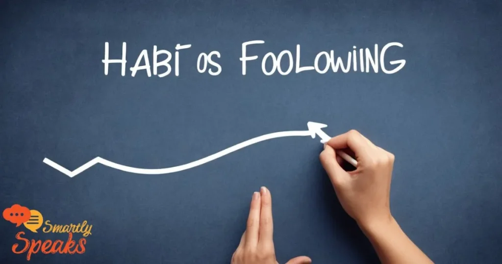 Creating a habit of following up