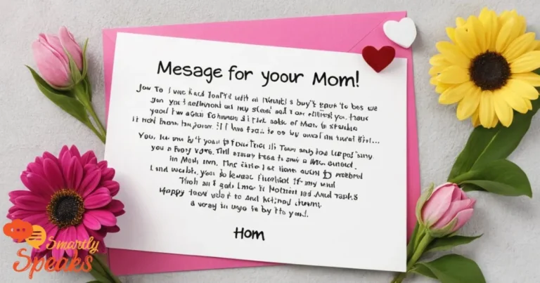 Messages for Your Mom