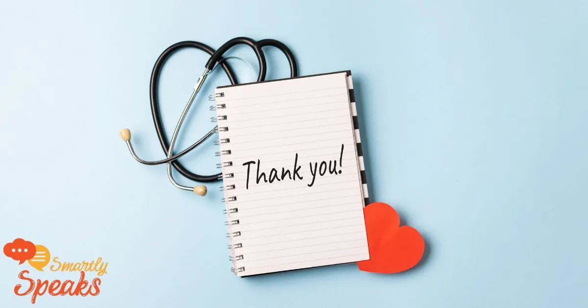 Thank You Note To Your Doctor